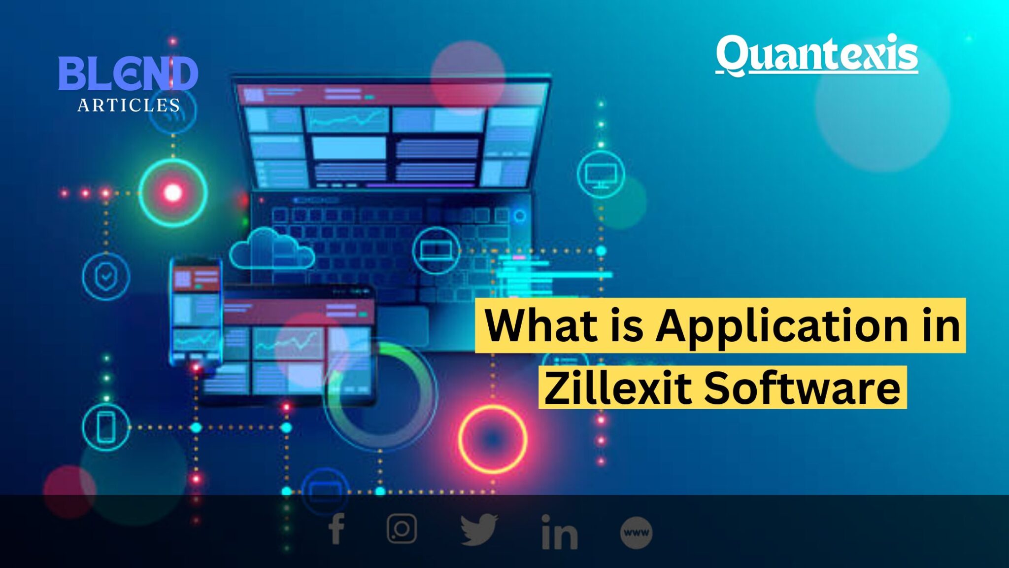 what is application in zillexit software